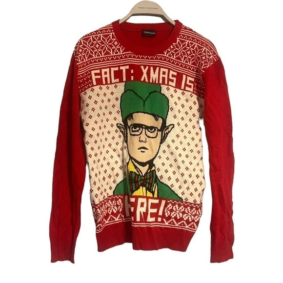 The office Christmas Sweater Dwight M - Picture 1 of 6